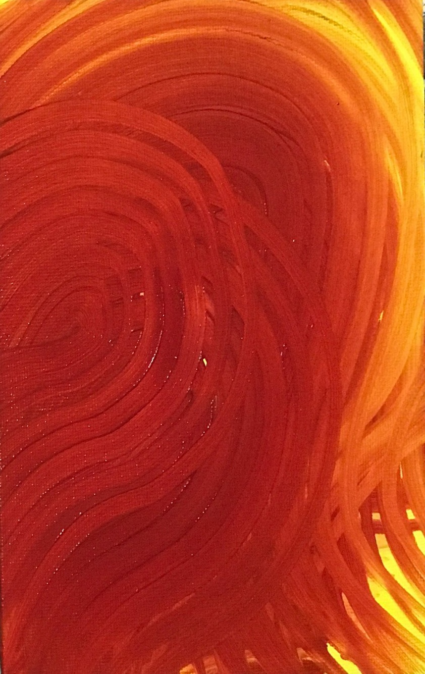 Burning in the flames of the wisdom of anger no2