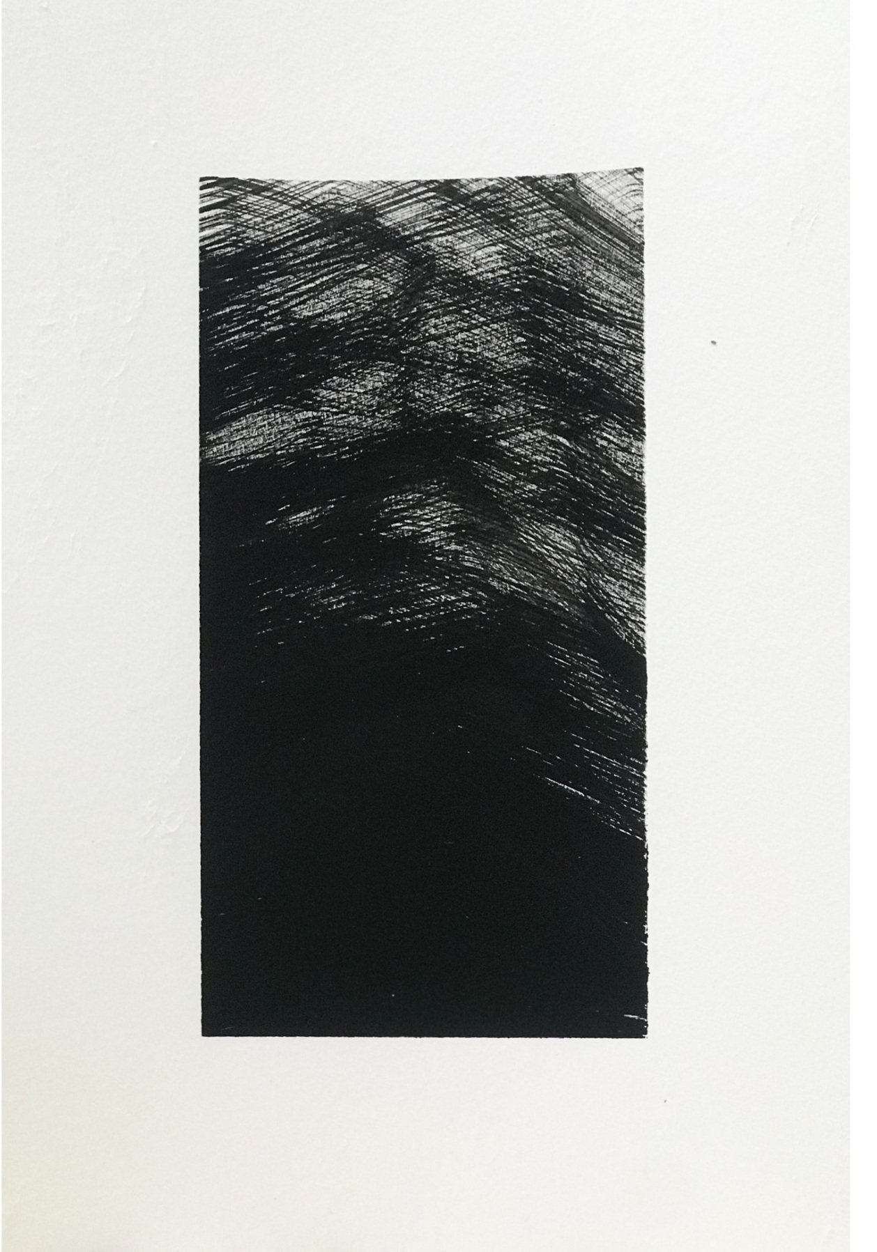 DARK TIMES Triptych/1 - acrylic on aquarelle paper, 21x30 cm