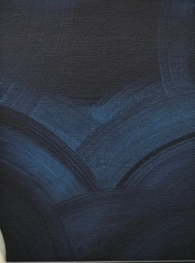 Duochrome 2022/I 16x18 cm acrylic on canvasboard