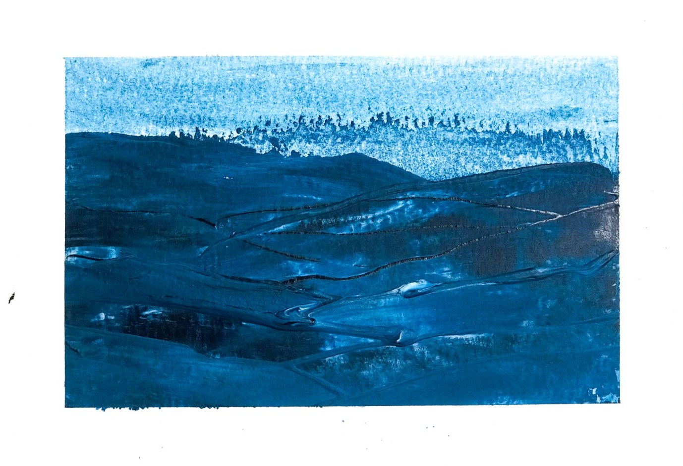 Hills, waves, horizont