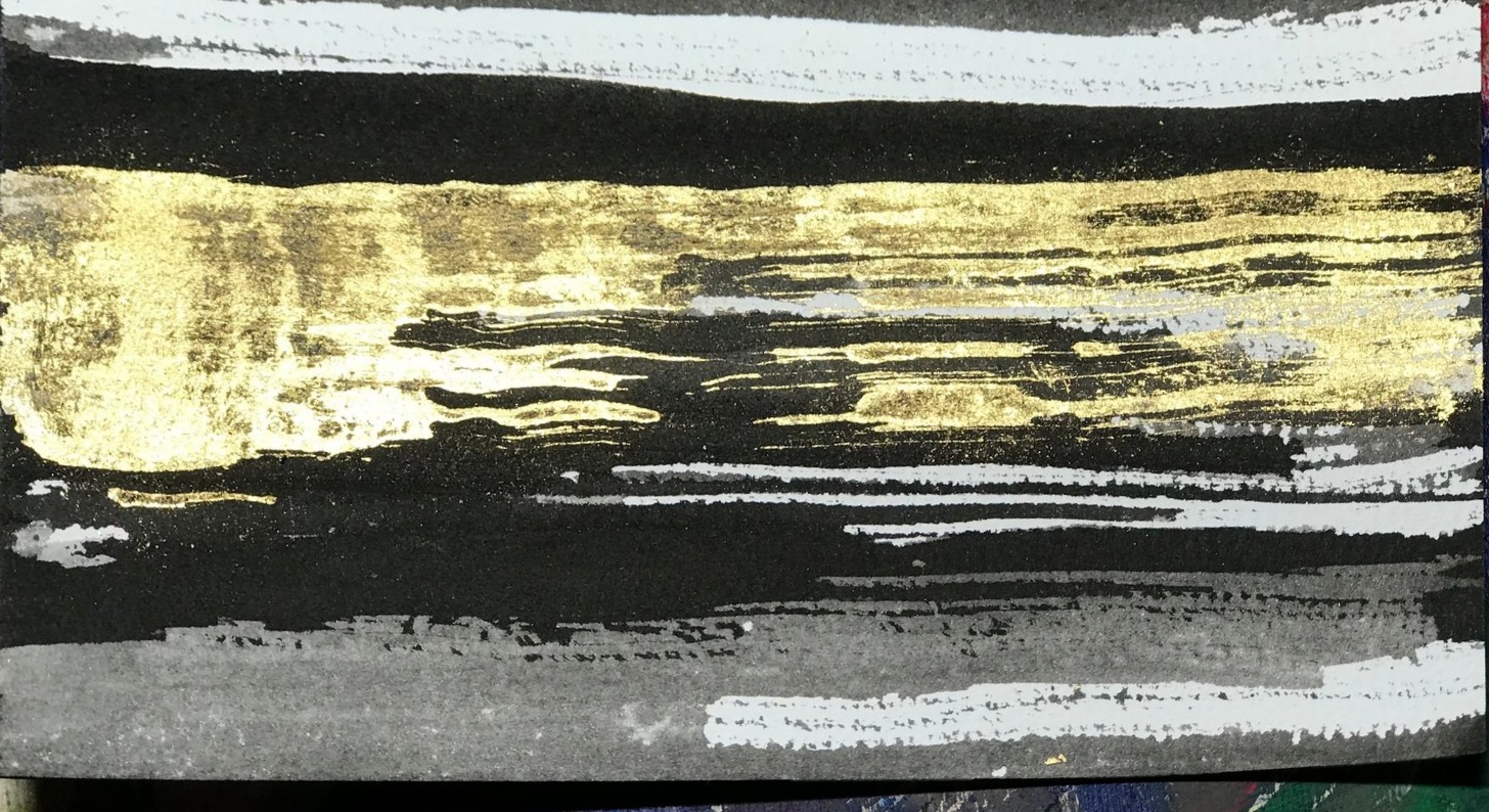 Simply lines - golden finish