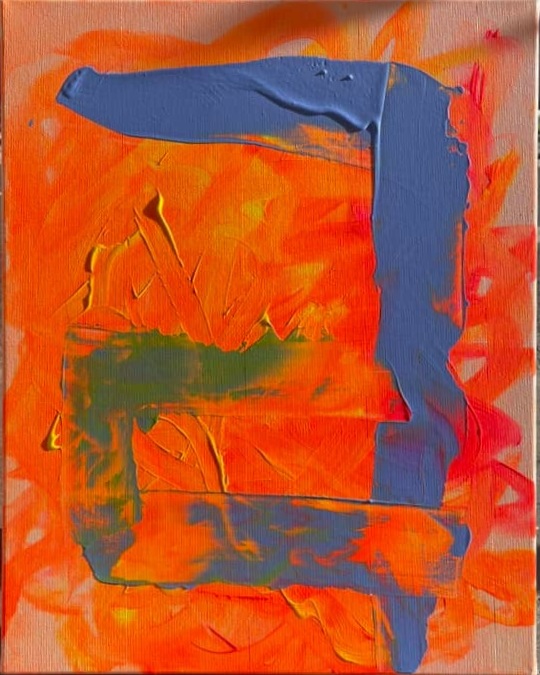 a - 50x40 cm, acrylic on canvas